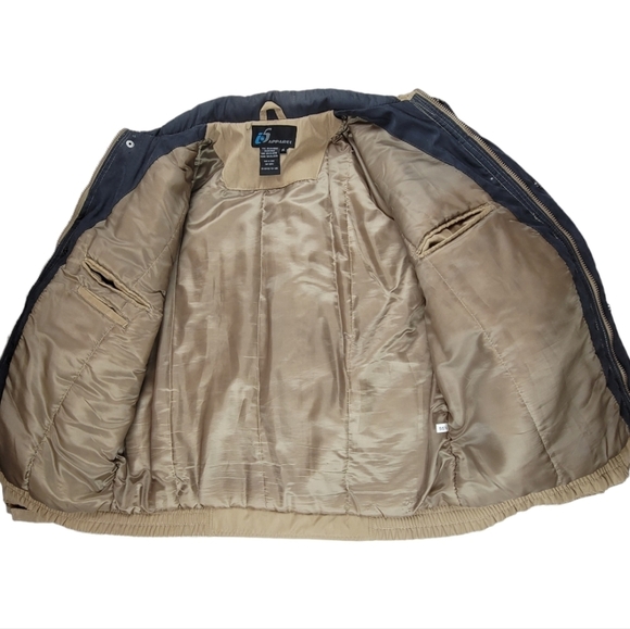 Men's J5 Classic Bomber Jacket fully lined - Picture 6 of 10